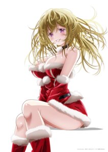 christmas dress koudaiji_erika momentary_lily no_bra tagme