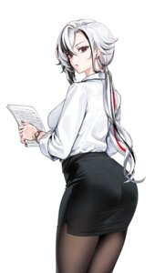 Rating: Safe Score: 27 Tags: arlecchino ass dress_shirt foxyreine genshin_impact pantyhose User: Arsy