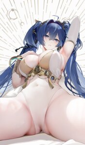 Rating: Questionable Score: 39 Tags: erect_nipples iuno leotard no_bra omone_hokoma_agm wet wuthering_waves User: lacepanties