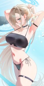 Rating: Questionable Score: 36 Tags: bikini blue_archive garter halo ichinose_asuna sikimosh swimsuits User: VigorousMMM