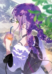 Rating: Safe Score: 30 Tags: borumete hololive megane pointy_ears tail tokoyami_towa User: regex