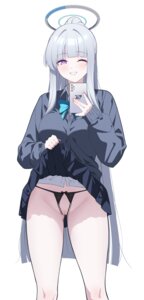 Rating: Explicit Score: 28 Tags: blue_archive censored halo lingerie pantsu pussy reia_76 seifuku selfie skirt_lift sweater thong ushio_noa User: Arsy
