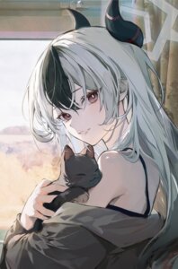 blue_archive halo horns neko onikata_kayoko void4516