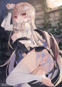 anus ass bondage breasts cream loli nipples no_bra nopan plasma pointy_ears pussy tamano_kedama thighhighs uncensored wings