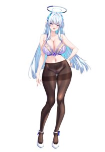 Rating: Questionable Score: 30 Tags: blue_archive bra cameltoe halo lingerie merufena pantsu pantyhose see_through ushio_noa User: Arsy