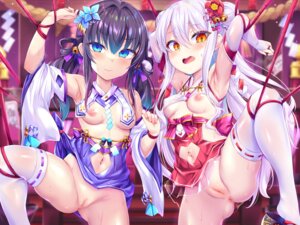 Rating: Explicit Score: 30 Tags: anus bondage breasts censored erect_nipples loli miko nipples no_bra nopan pussy see_through skirt_lift thighhighs toraishi_666 wet User: kiyoe
