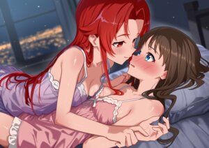 Rating: Questionable Score: 71 Tags: mn_(tk-xyz) no_bra pajama ronye_arabel sword_art_online symmetrical_docking tieze_shtolienen yuri User: KenB