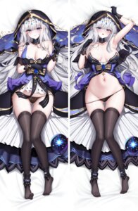 adina_(black_survival) cameltoe dakimakura detexted eternal_return:_black_survival lilac_(k32420276) lingerie no_bra pantsu panty_pull see_through thighhighs