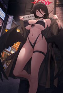 Rating: Questionable Score: 44 Tags: angel bikini blue_archive cc_xiaotintin garter hanekawa_hasumi open_shirt swimsuits undressing wings User: BattlequeenYume