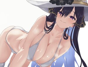 bikini constance honkai:_star_rail horns neinlol swimsuits thighhighs