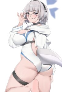 Rating: Questionable Score: 29 Tags: ass blue_archive fuchigami_kotone garter halo headphones megane swimsuits tail yanwulazy User: VigorousMMM