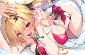 Rating: Questionable Score: 44 Tags: bikini cissia hong swimsuits tail zenless_zone_zero User: Anonymous
