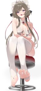 Rating: Questionable Score: 7 Tags: genshin_impact no_bra sandrone stockings thighhighs vitaminechan User: VigorousMMM