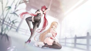 Rating: Questionable Score: 43 Tags: asian_clothes azur_lane chinadress heels hindenburg_(azur_lane) horns implacable_(azur_lane) jpeg_artifacts no_bra stockings tagme thighhighs wallpaper User: lx_axz