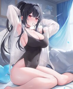 Rating: Questionable Score: 65 Tags: leotard no_bra rable rie_(mirae_yang) see_through User: VigorousMMM