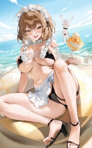 Rating: Questionable Score: 54 Tags: anis bikini choyeon garter goddess_of_victory:_nikke heels maid megane neon_(nikke) skirt_lift swimsuits thong waitress wet User: VigorousMMM