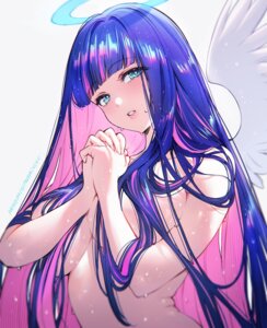 Rating: Questionable Score: 69 Tags: angel breast_hold panty_&_stocking_with_garterbelt qiandaiyiyu stocking topless wet wings User: lacepanties Rating: Questionable Score: 69 Tags: angel breast_hold panty_&_stocking_with_garterbelt qiandaiyiyu stocking topless wet wings User: lacepanties