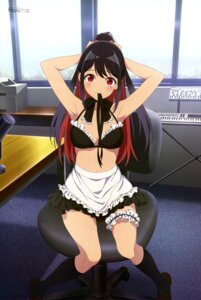 Rating: Questionable Score: 46 Tags: aquastar_inc. bikini_top garter maid mayonaka_heart_tune swimsuits uzuki_shinobu User: drop
