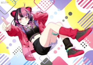 Rating: Safe Score: 13 Tags: animal_ears bang_dream! bang_dream!_mugendai_mewtype fishnets garter headphones nekomimi sengoku_yuno skirt_lift tagme uniform User: drop