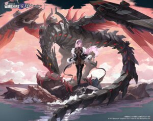 Rating: Questionable Score: 27 Tags: azur_lane bodysuit horns jpeg_artifacts max_immelmann_(azur_lane) monster no_bra pointy_ears see_through tagme thighhighs world_of_warships User: moonian