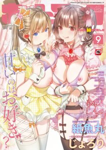 Rating: Questionable Score: 25 Tags: bra breasts garter_belt nipples pantsu skirt_lift stockings suiheisen thighhighs undressing uniform User: lx_axz