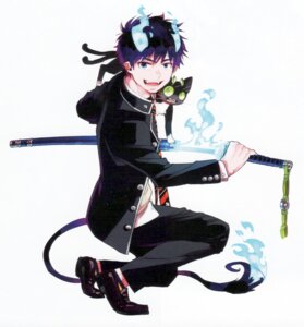 Rating: Safe Score: 3 Tags: ao_no_exorcist katou_kazue male neko okumura_rin pointy_ears seifuku sword tail User: Reverseshin