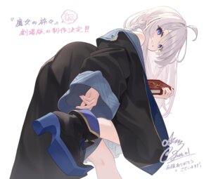 elaina (majotabi) from majo no tabitabi by azuuru