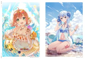 Rating: Safe Score: 18 Tags: amatsuka_uto bikini honma_himawari megane nijisanji nijisanji_gamers open_shirt rosuuri see_through swimsuits voice-ore wet User: Anonymous