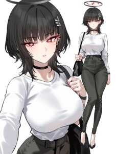 blue_archive halo selfie shigure tsukatsuki_rio