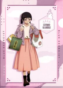 kamiki izumo from ao no exorcist