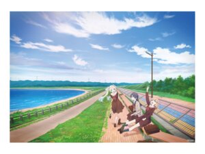 hinoshita_kaho iizuka_haruko landscape love_live!_(series) love_live!_hasu_no_sora_jogakuin_school_idol_club murano_sayaka oosawa_rurino seifuku sweater