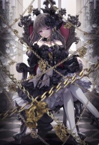 Rating: Safe Score: 14 Tags: dress gothic_lolita heels lolita_fashion missile228 no_bra see_through User: himeno_nanako