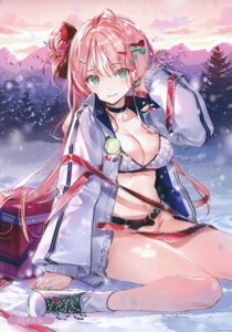 Rating: Questionable Score: 71 Tags: bra cleavage dsmile melonbooks nopan open_shirt User: abcdefh