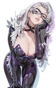 Rating: Questionable Score: 38 Tags: black_cat_(marvel) bodysuit felicia_hardy marvel melowh no_bra User: Genex