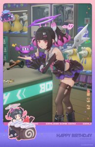 Rating: Safe Score: 18 Tags: chibi halo nangong_yu no_bra skirt_lift tagme thighhighs torn_clothes wings zenless_zone_zero User: moonian