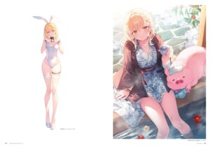 Rating: Questionable Score: 15 Tags: animal_ears bunny_ears bunny_girl buta_(buta_no_liver_wa_kanetsu_shiro) buta_no_liver_wa_kanetsu_shiro fishnets garter japanese_clothes jess_(buta_no_liver_wa_kanetsu_shiro) no_bra onsen see_through thighhighs toosaka_asagi wet yukata User: Anonymous