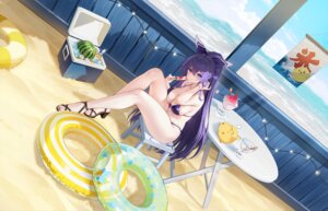 Rating: Questionable Score: 45 Tags: azur_lane bikini crossover date_a_live heels manjuu_(azur_lane) swimsuits tagme yatogami_tooka User: Arsy