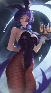 Rating: Questionable Score: 3 Tags: animal_ears bunny_ears bunny_girl fishnets no_bra pantyhose promeia roro_(tpghksdlzpq) waitress zenless_zone_zero User: VigorousMMM