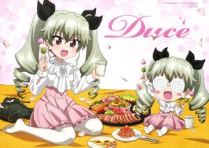 Rating: Safe Score: 13 Tags: anchovy chibi girls_und_panzer kashiwagi_ayaka megane User: drop