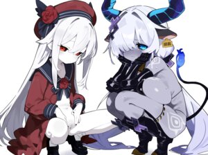 animal_ears anus bikini garter horns kowaremono_(mattya-sama) loli nopan photoshop pussy seifuku swimsuits tail tattoo uncensored