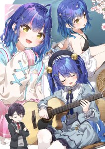 Rating: Safe Score: 27 Tags: amamiya_kokoro bikini_top garter guitar kusaka_shi nijisanji open_shirt seifuku skirt_lift sweater swimsuits wings User: himeno_nanako