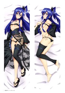 ass bikini breasts dakimakura fujikawa_daichi garter kazanari_tsubasa no_bra panty_pull see_through senki_zesshou_symphogear swimsuits thighhighs undressing