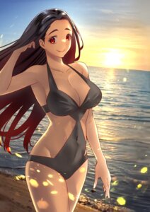 hongou_miyuki sawaranaide_kotesashi-kun shinjou_takuya swimsuits