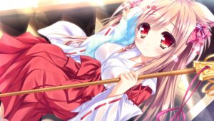 Rating: Questionable Score: 12 Tags: animal_ears kitsune lump_of_sugar miko mito_kohaku moekibara_fumitake nipples no_bra see_through tayutama tayutama_2 towel weapon wet wet_clothes User: k25c2yf