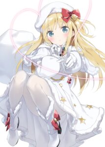 Rating: Safe Score: 53 Tags: artist_revision christmas dress heels kani_biimu pantyhose shimotsuki_potofu skirt_lift User: himeno_nanako