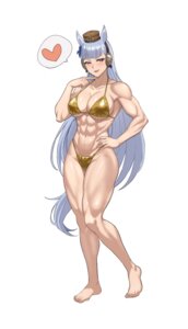 animal_ears bikini gold_ship_(umamusume) swimsuits tail tsu.toxine uma_musume_pretty_derby