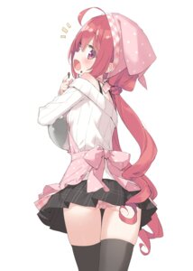 Rating: Questionable Score: 66 Tags: artist_revision cameltoe cream hazuki_watora kani_biimu loli pantsu skirt_lift sweater thighhighs valentine User: himeno_nanako