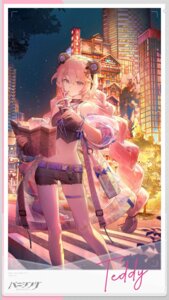 animal_ears bandaid garter punishing:_gray_raven see_through tagme teddy_(punishing:_gray_raven) torn_clothes