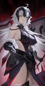 Rating: Questionable Score: 32 Tags: armor dress duan_henglong fate/grand_order jeanne_d'arc jeanne_d'arc_alter_(fate) no_bra thighhighs torn_clothes User: Genex