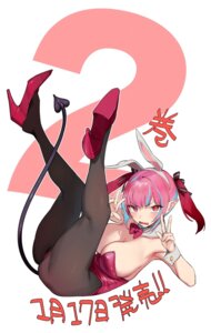Rating: Questionable Score: 23 Tags: animal_ears bunny_ears bunny_girl heels kanan-sama_wa_akumade_choroi kanan_zebul no_bra nonco pantyhose pointy_ears tail User: VigorousMMM